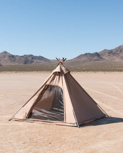 Burro Ridge Cotton Canvas Tipi Tent V3