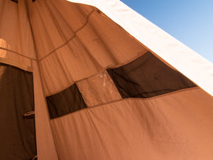 Burro Ridge Cotton Canvas Tipi Tent V3