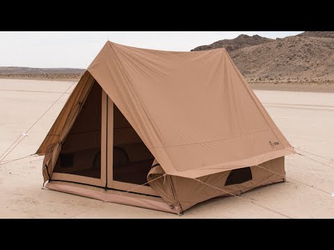 an de tent DOS | Anza Cotton Canvas Cabin Tent