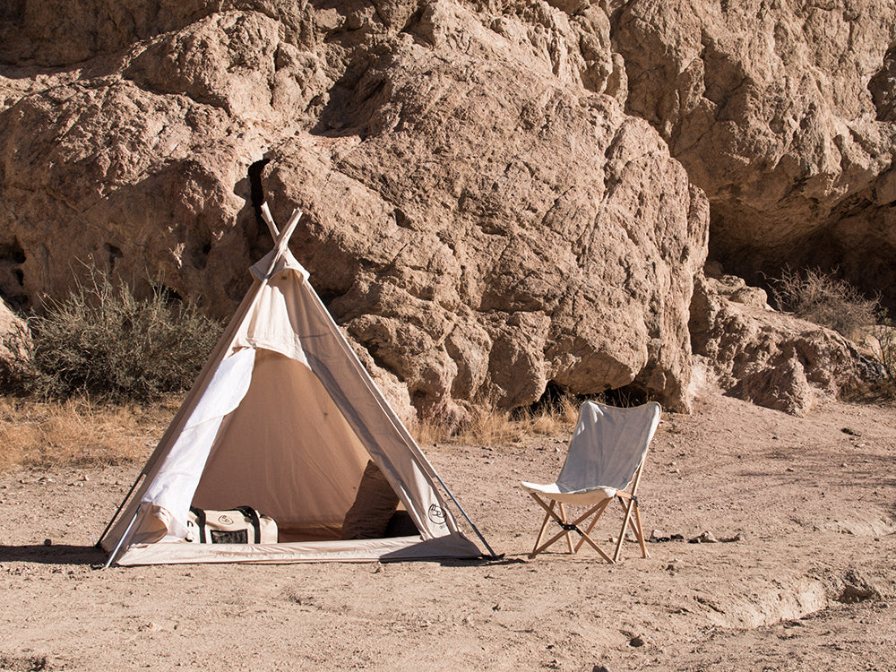desert overland supply burro ridge canvas tipi tent