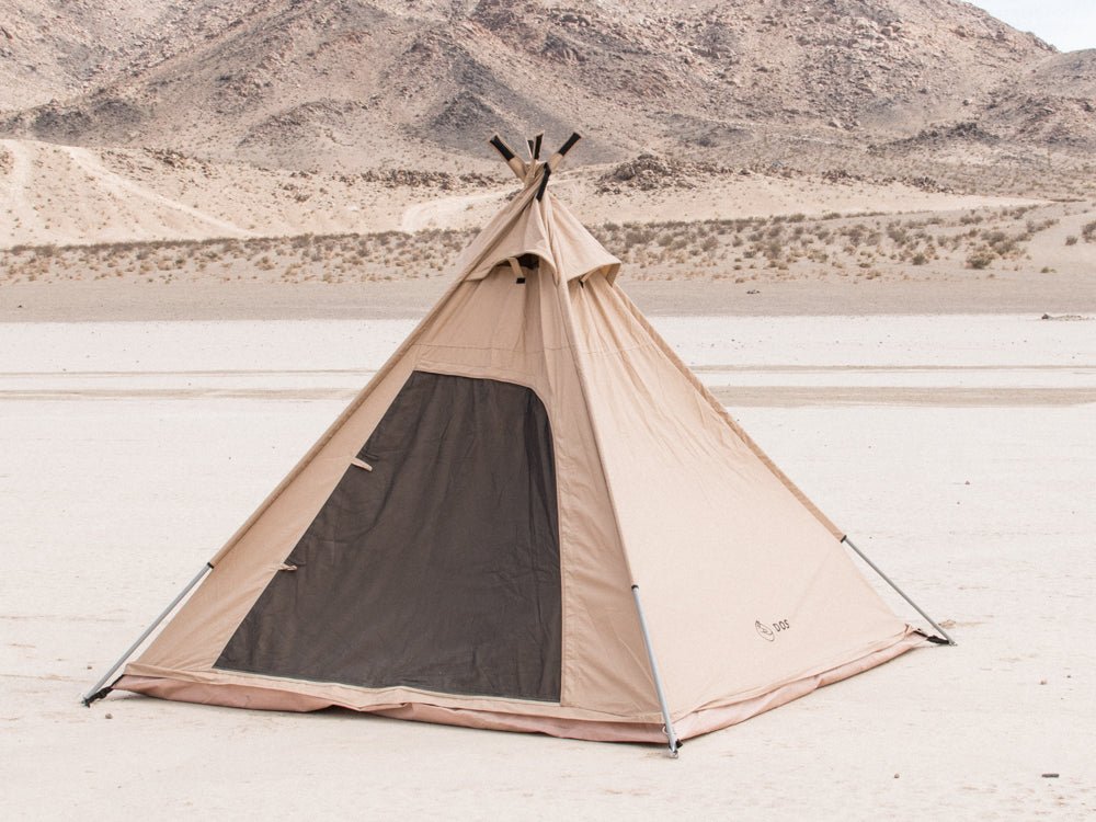 teepee tent for camping DOS