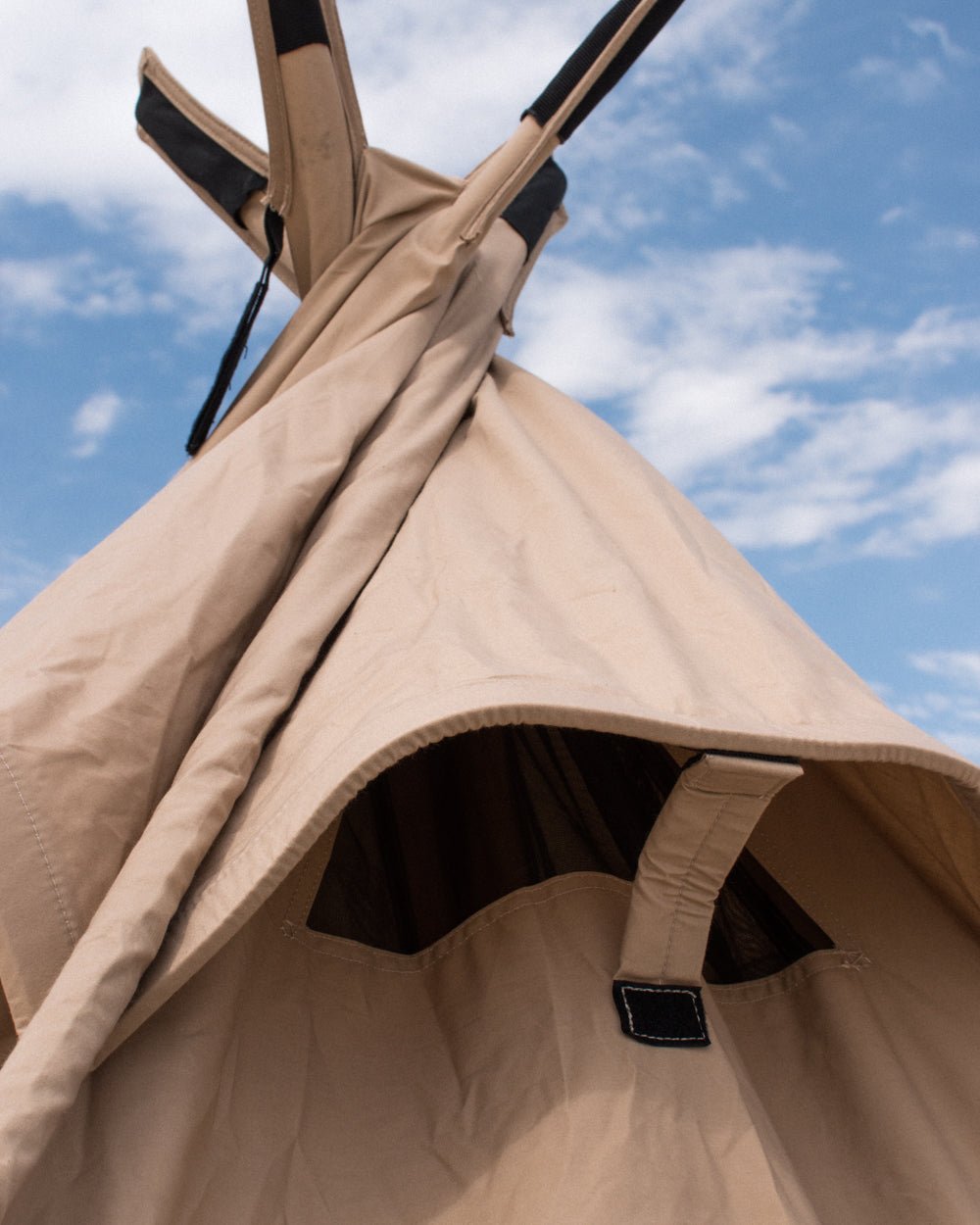 DOS | Burro Ridge Cotton Canvas Tipi Tent V2 – Desert Overland Supply